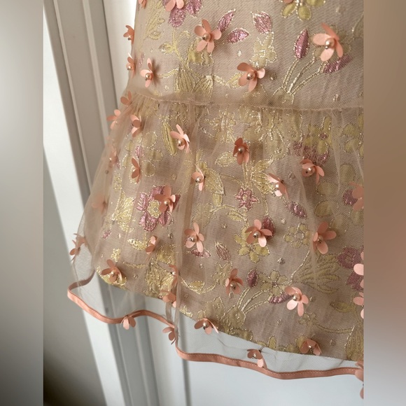 Free People Mini Babydoll Floral Dress XS - Picture 7 of 9